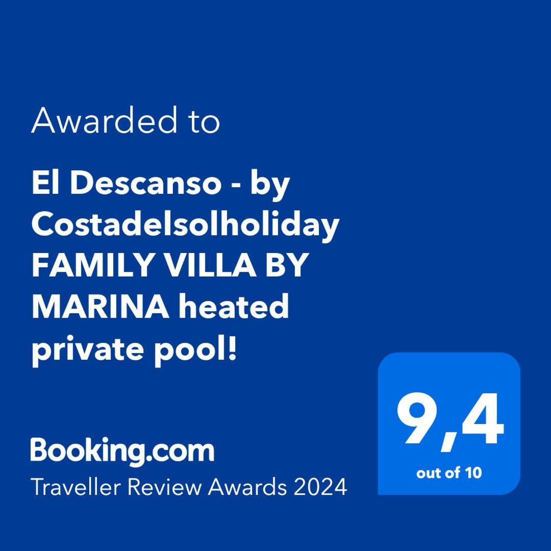 בנאלמדנה El Descanso - By Costadelsolholiday Family Villa By Marina Heated Private Pool! מראה חיצוני תמונה
