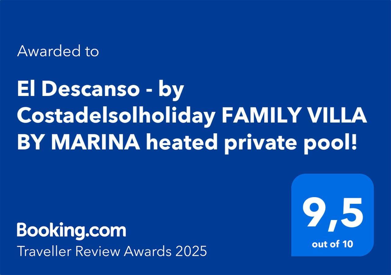 בנאלמדנה El Descanso - By Costadelsolholiday Family Villa By Marina Heated Private Pool! מראה חיצוני תמונה